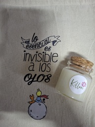 Vela chica tapa corcho